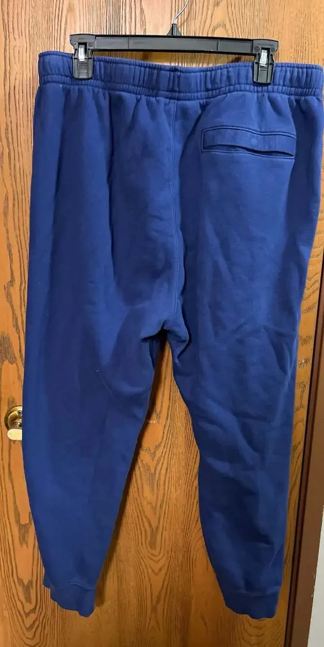 Nike Sportswear Club Fleece Men's Navy Blue Sweatpants Joggers XXL